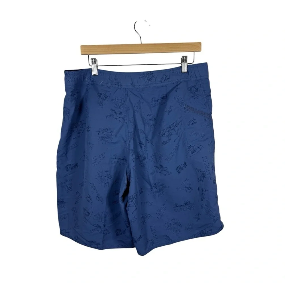 Patagonia Men’s Wavefarer 19in Boardshort in Blue California Print Size 36